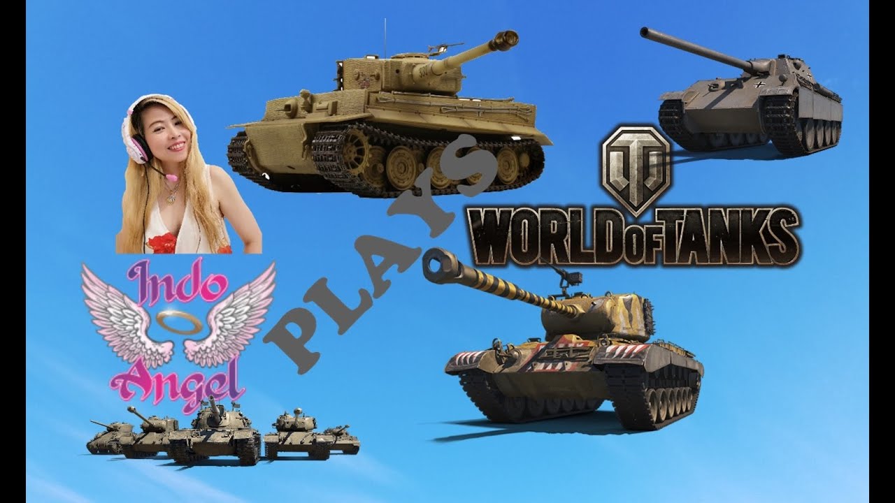 IndoAngel meets a hardcore arty World of Tanks Twitch Streamer Wargaming twitch.tv/IndoAngel