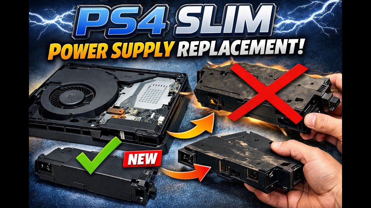 Ps4 Slim Power Supply Replacement