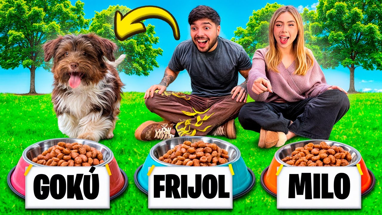 MI PERRITO BEBÉ ELIGIÓ SU NOMBRE 🐶❤️