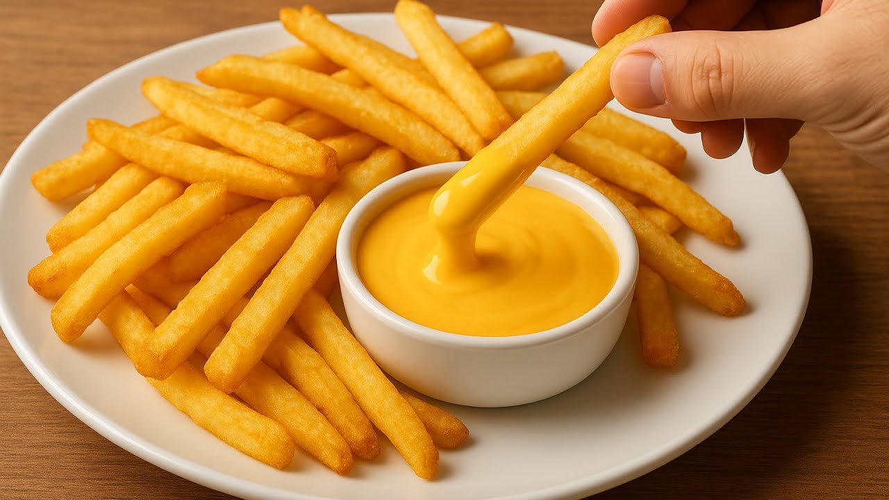 Crispy French Fries & Cheese Sauce