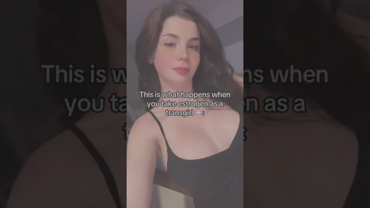 TransGirl Estrogen Effects Transformation 🏳️&zwj;⚧️ | Before After Glow Up