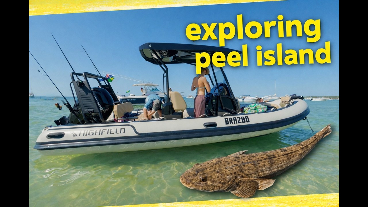Exploring Peel Island (Catching Flathead and exploring landscape)