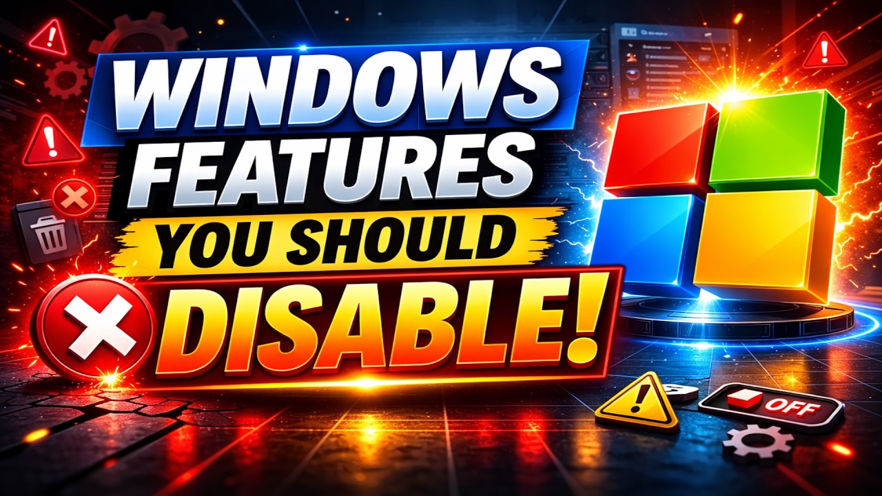 Функции Windows, которые следует отключить прямо сейчас! 2026