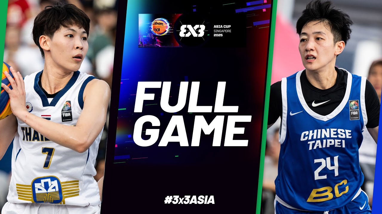 Thailand vs Chinese Taipei | Women Full Game | FIBA 3x3 Asia Cup 2025 | #3x3Basketball
