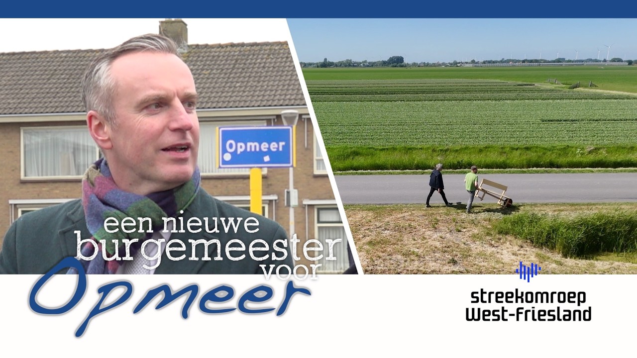 Dit is Hermans Wiersema, 'nieuwe' burgemeester van Opmeer - Kees Vriend en Sander Huisman interview