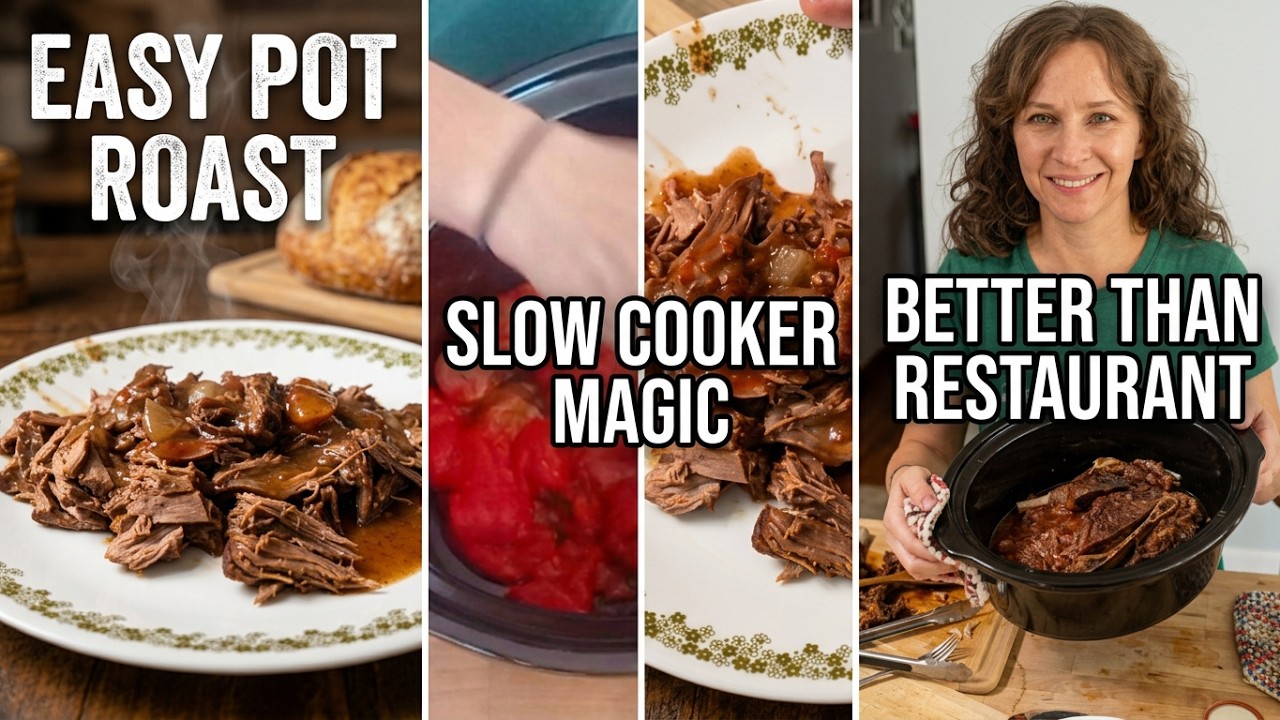 Slow Cooker Italian Pot Roast