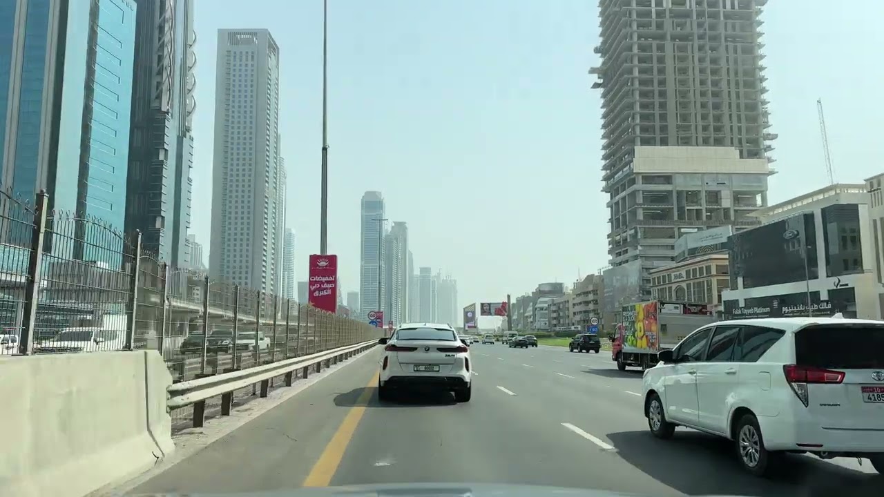 Satwa To Jlt Driving Tour Uae Dubai 22 July 2025