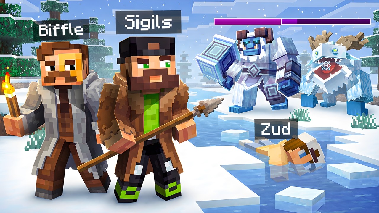 I added INSANE WINTER to Minecraft