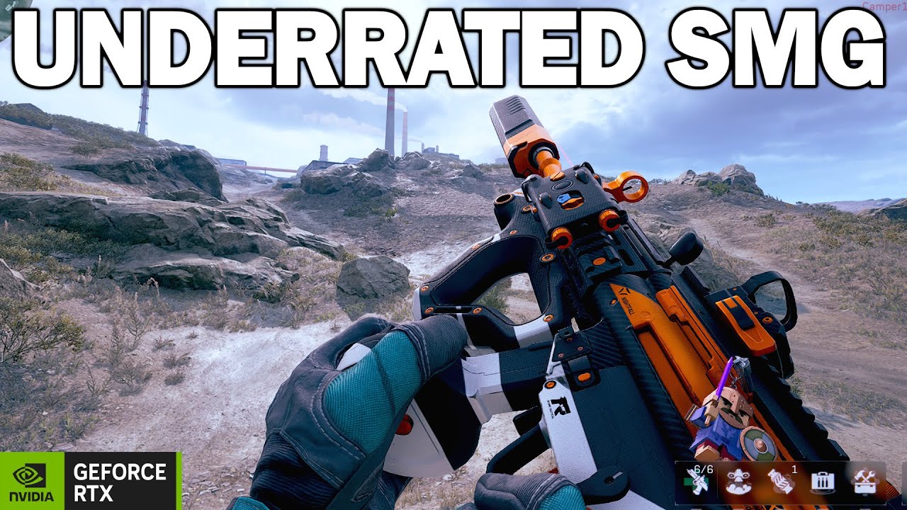 Overpowered  SMG -  Delta Force Multiplayer Gameplay (SMG MP5  / Best Loudout)