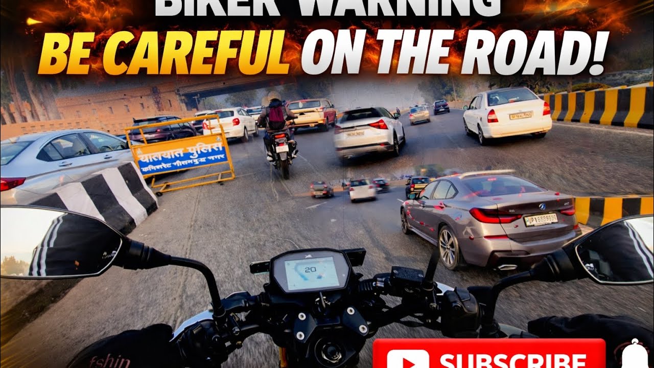Biker Warning! Heavy Traffic & Luxury Cars Taking Over the Road | Real Ride Vlog