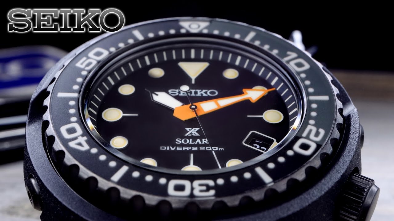 SEIKO TUNA SNE577 Limited Edition Full Review (Black Series)