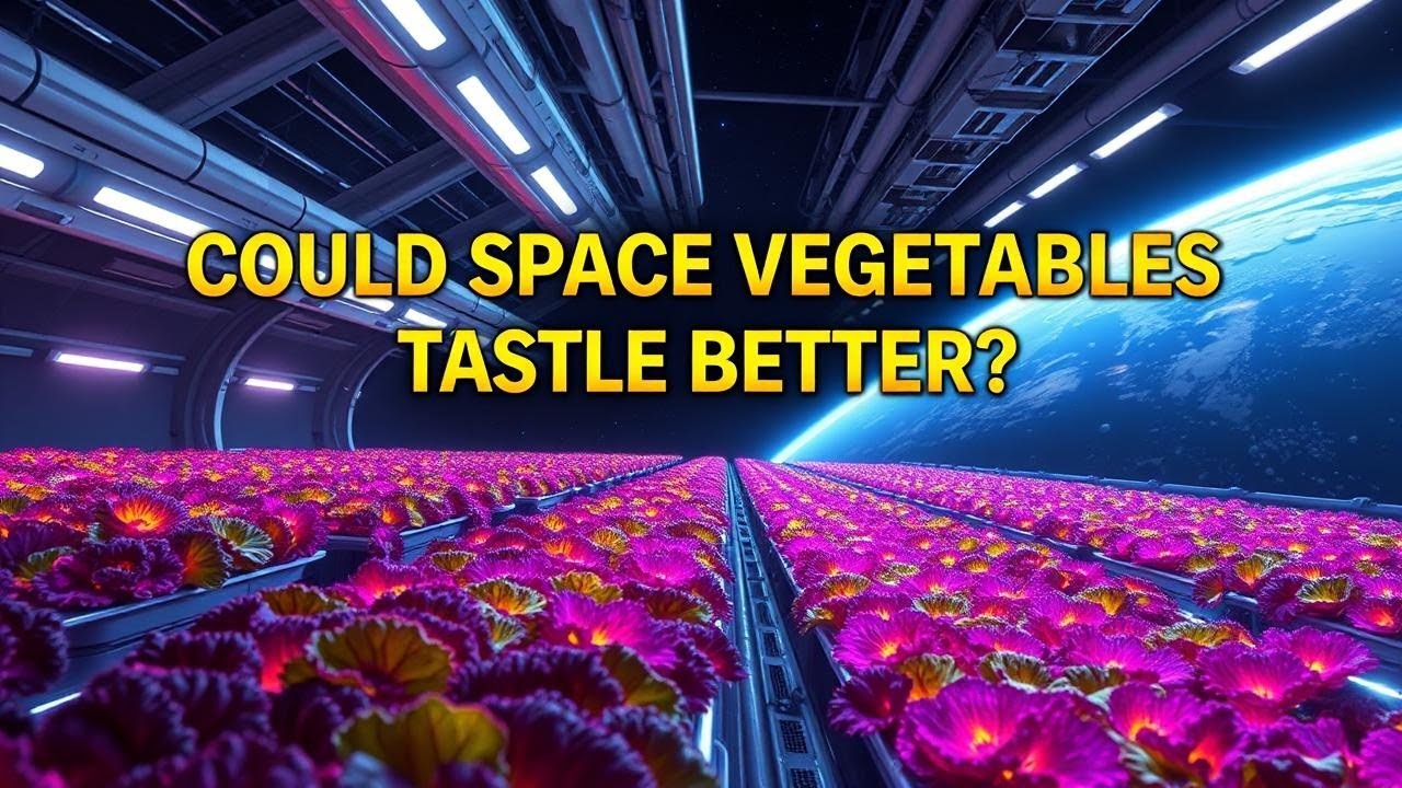 Could SPACE VEGETABLES Taste Better? The SCIENCE Behind Galactic Farming | Future Food