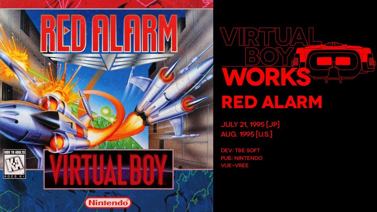 Red Alarm retrospective: Fear of a black and red planet | Virtual Boy Works #04