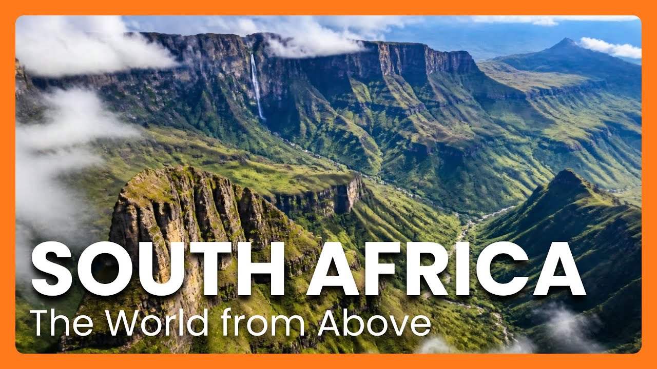 South Africa from Above - 6 Unique Journeys from Cape Town to Drakensberg inc. Garden Route (HD)