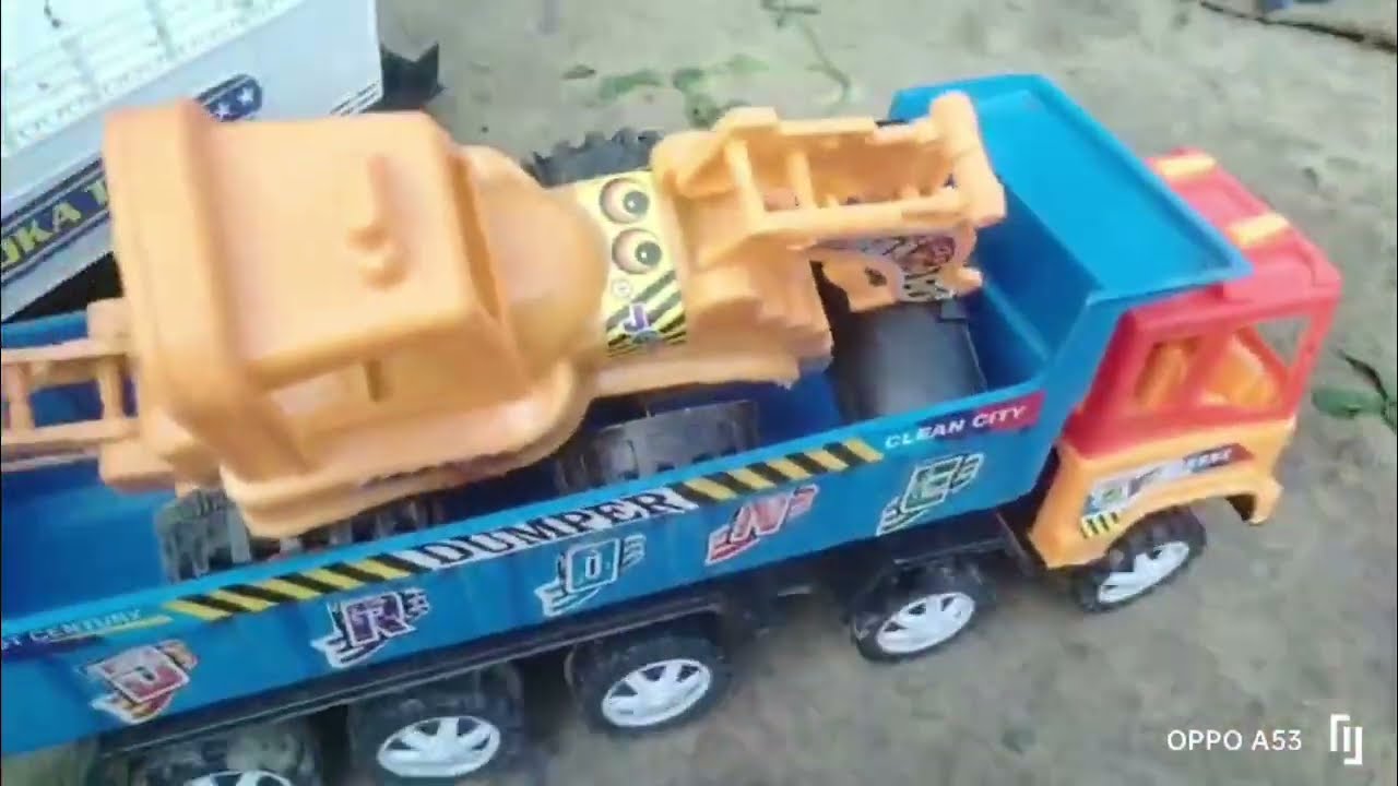  Cartoon Ka Video Toys Gadi Wala Cartoon Animal Dumper Truck JCB Bike Toys 
