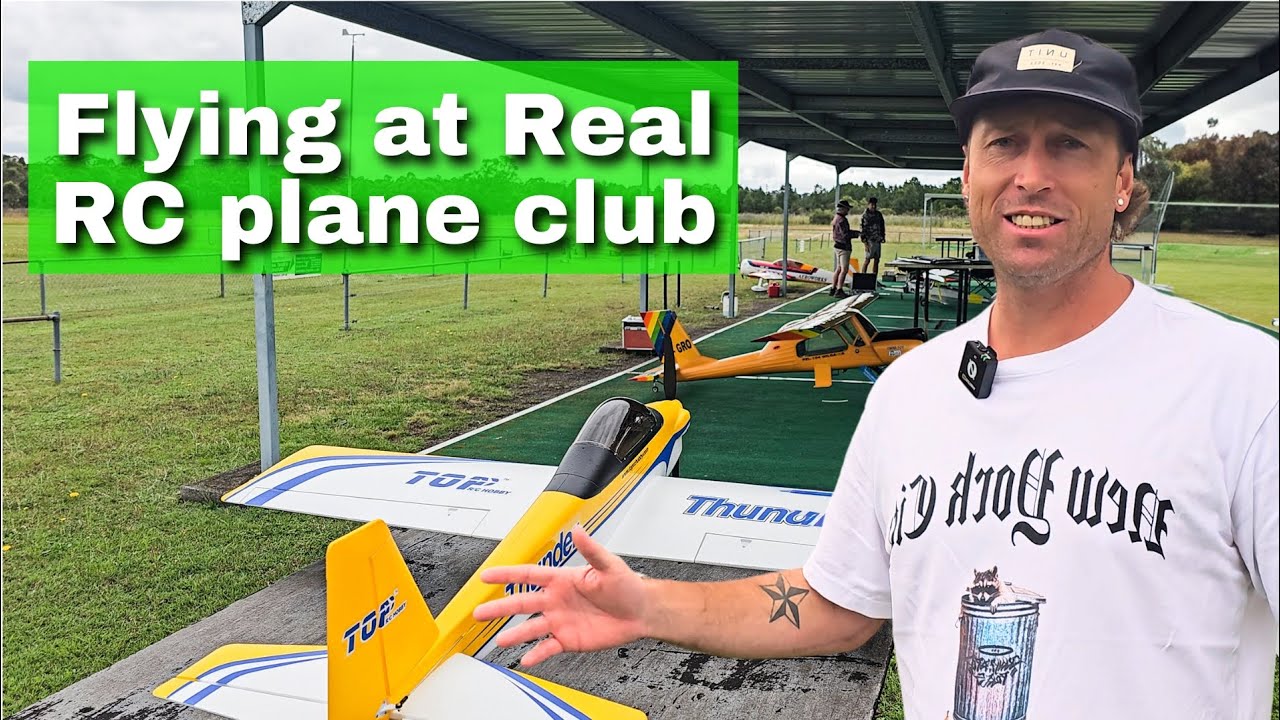 My very first time flying at my real local flying field!