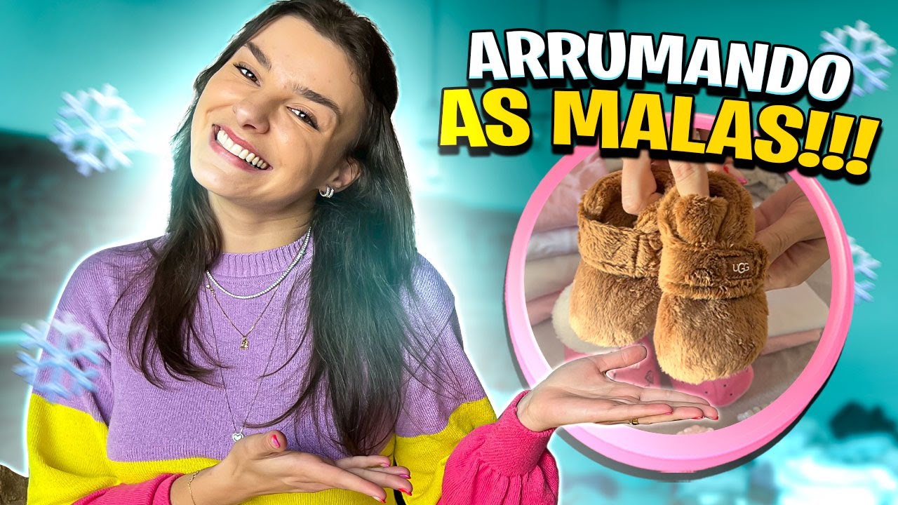 ARRUMANDO MALA DAS CRIANÇAS PARA NEVE!!! ❄️ *primeira viagem em família* | Amanda Lunelli