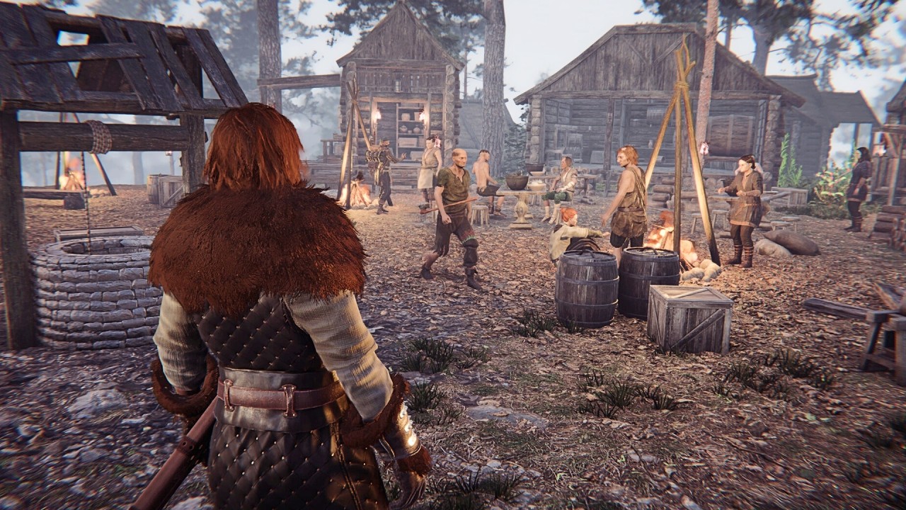 NEW - Brutal Medieval SURVIVAL CITY BUILDER with Deep Village Management + Immersive Combat