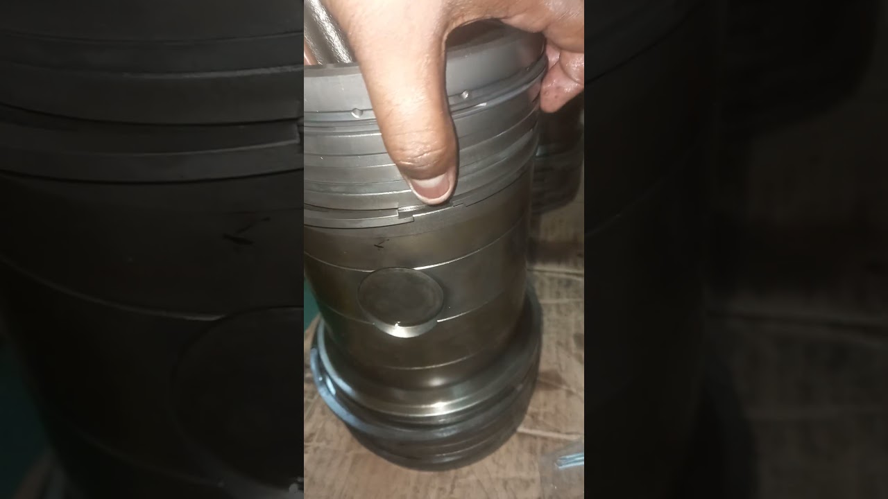 Tandem piston Double acting piston | compressor piston