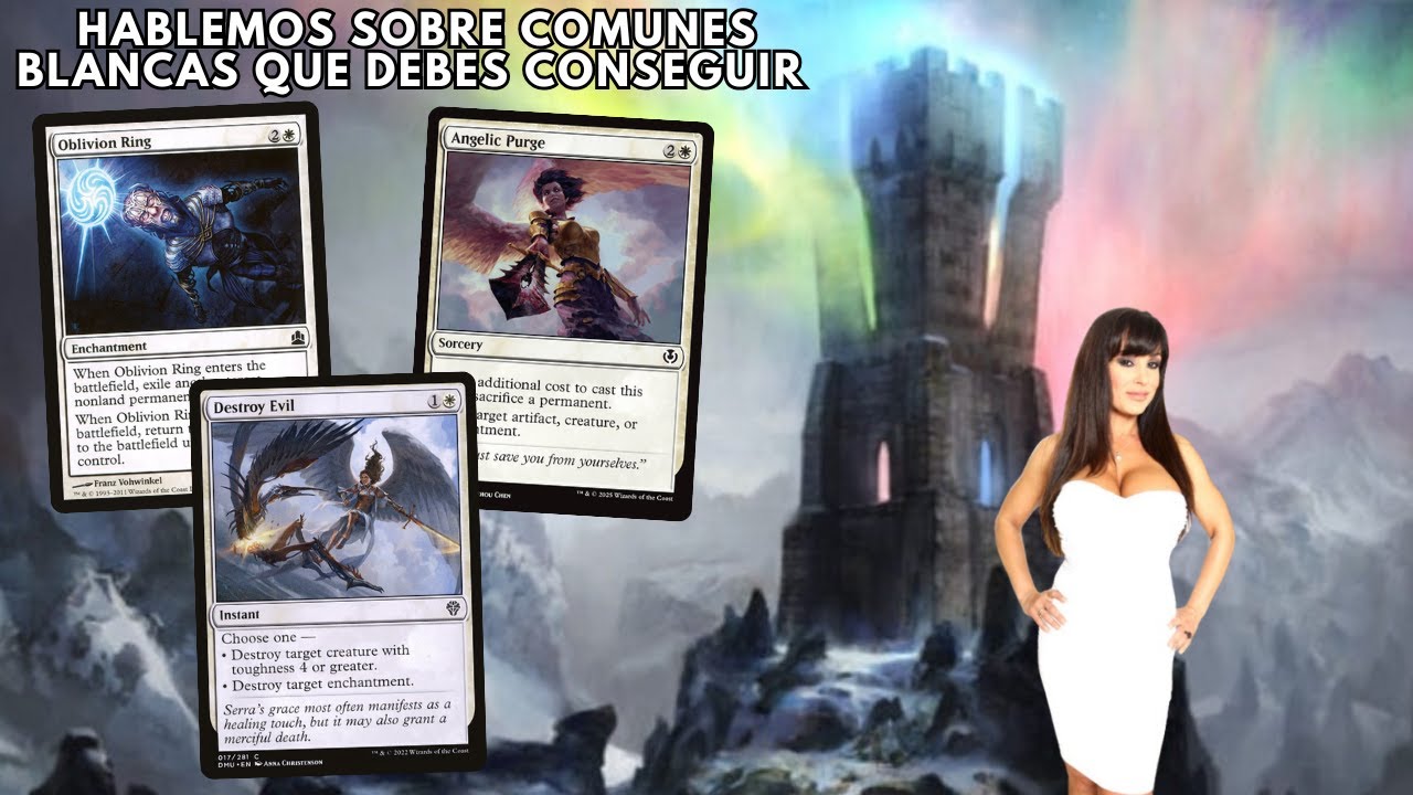 Hablemos de COMÚNES BLANCAS para mejorar tus precons de Commander