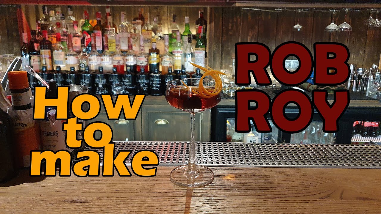 How to make ROB ROY by Mr.Tolmach
