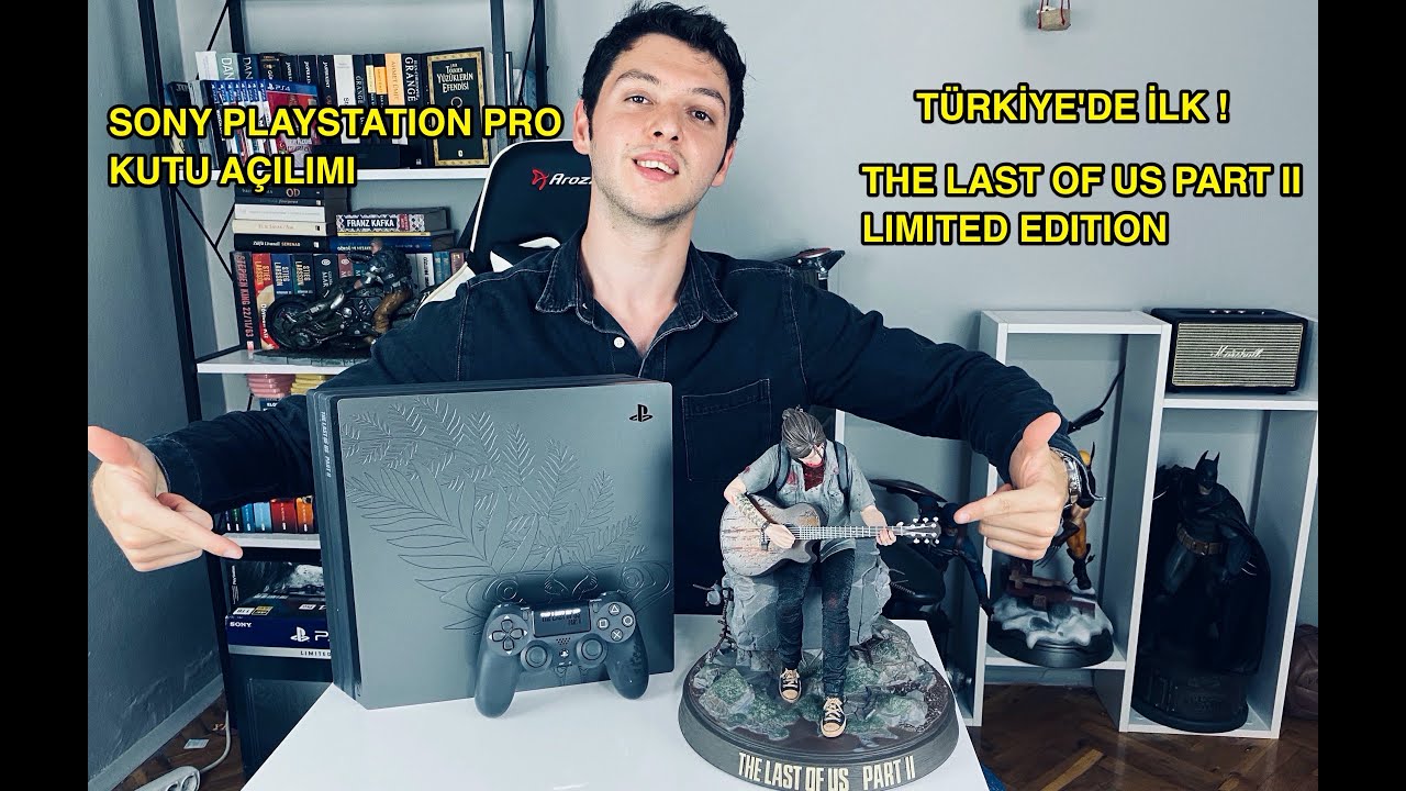 THE LAST OF US PART II LIMITED EDITION PS4 PRO KUTU AÇILIMI ( Türkçe )