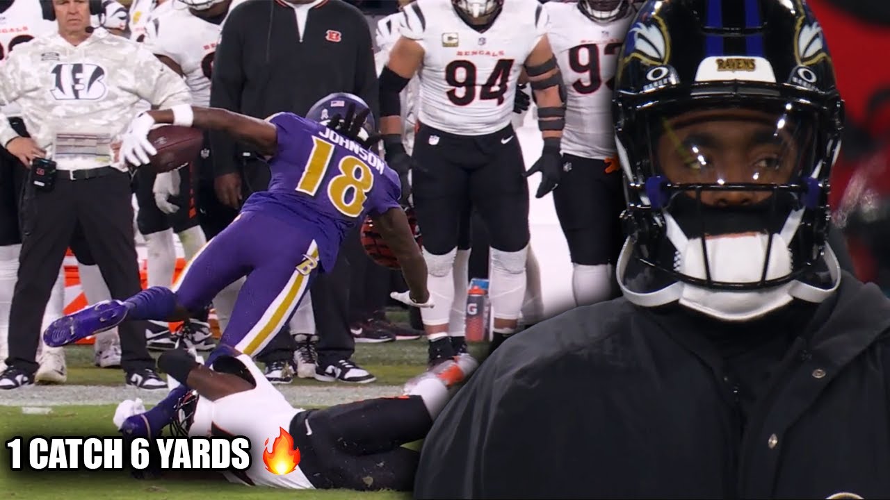 Diontae Johnson FULL Ravens Highlights 🔥⚡️ (2024-2024)