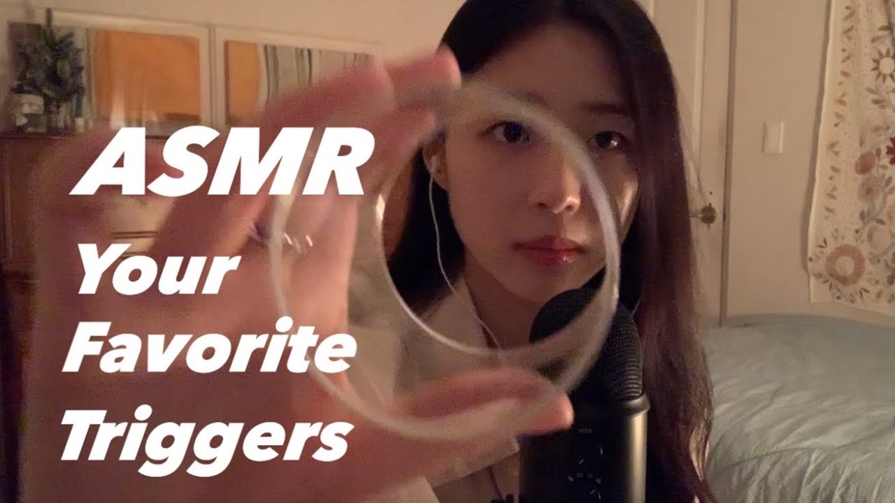 ASMR 여러분의 최애 트리거 모음집4 | Hand Sounds | Words Repeat | Tapping and more✨