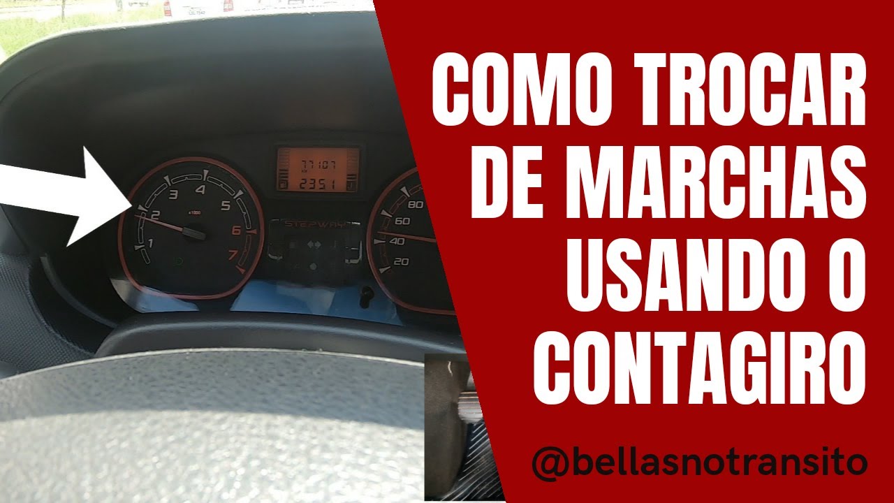 COMO TROCAR DE MARCHA USANDO O CONTAGIRO