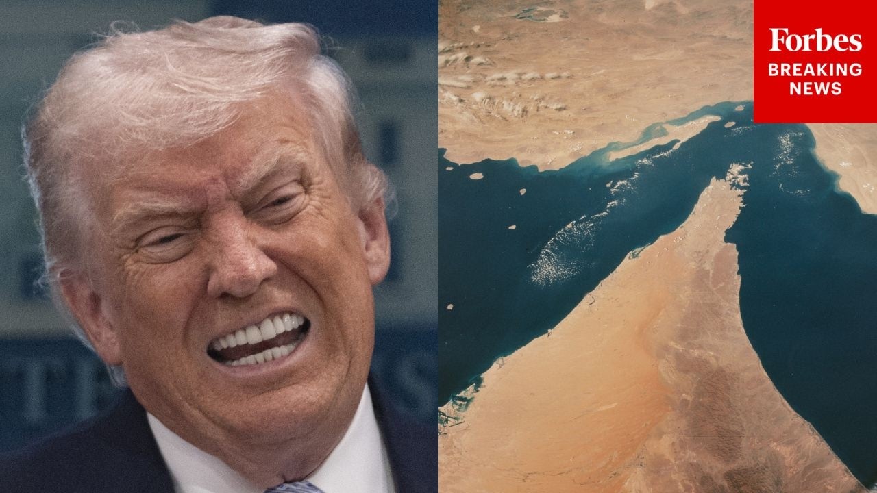 BREAKING NEWS: Trump Says U.S. Will Blockade Strait Of Hormuz Over Iran&rsquo;s &lsquo;Extortion&rsquo;