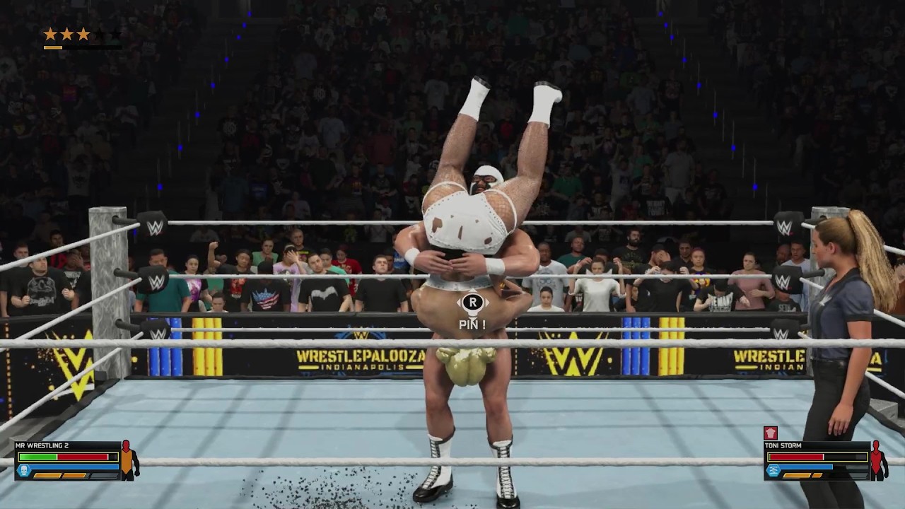 WIWA Wrestling Match #721: Mr. Wrestling 2 vs Toni Storm!