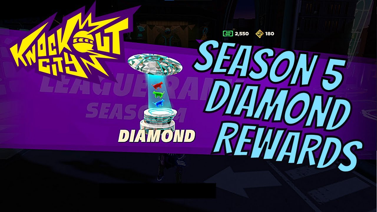 MY RANKED REWARDS FOR SEASON 5 | Knockout City