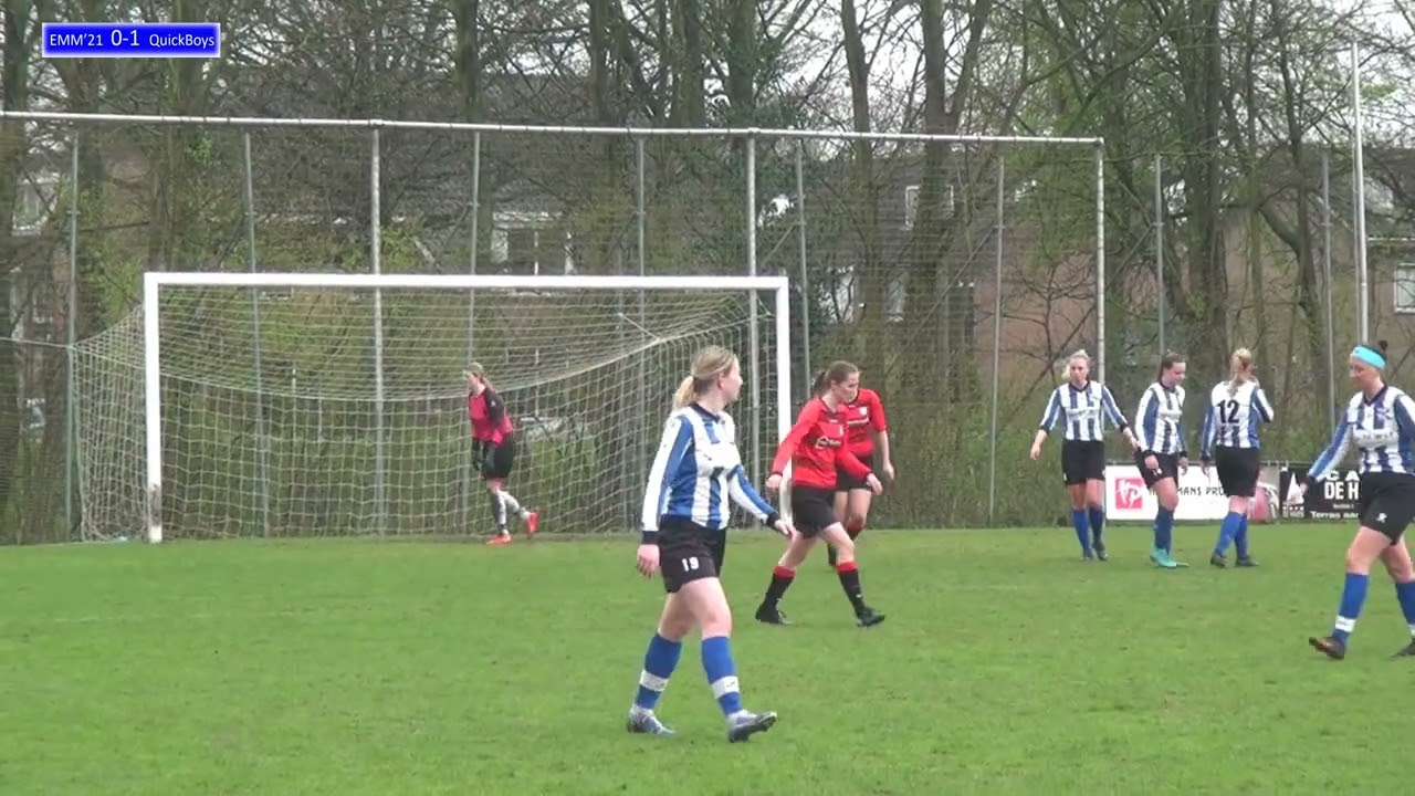 Kampioenswedstrijd Quick Boys vrouwen 1 tegen EMM'21 seizoen 22-23