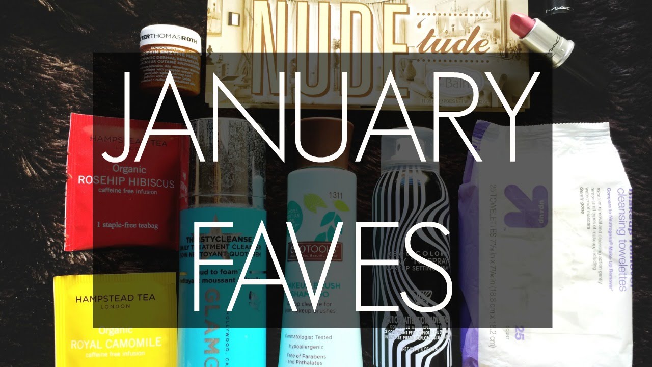 January 2016 Beauty Favorites Video I ByBare