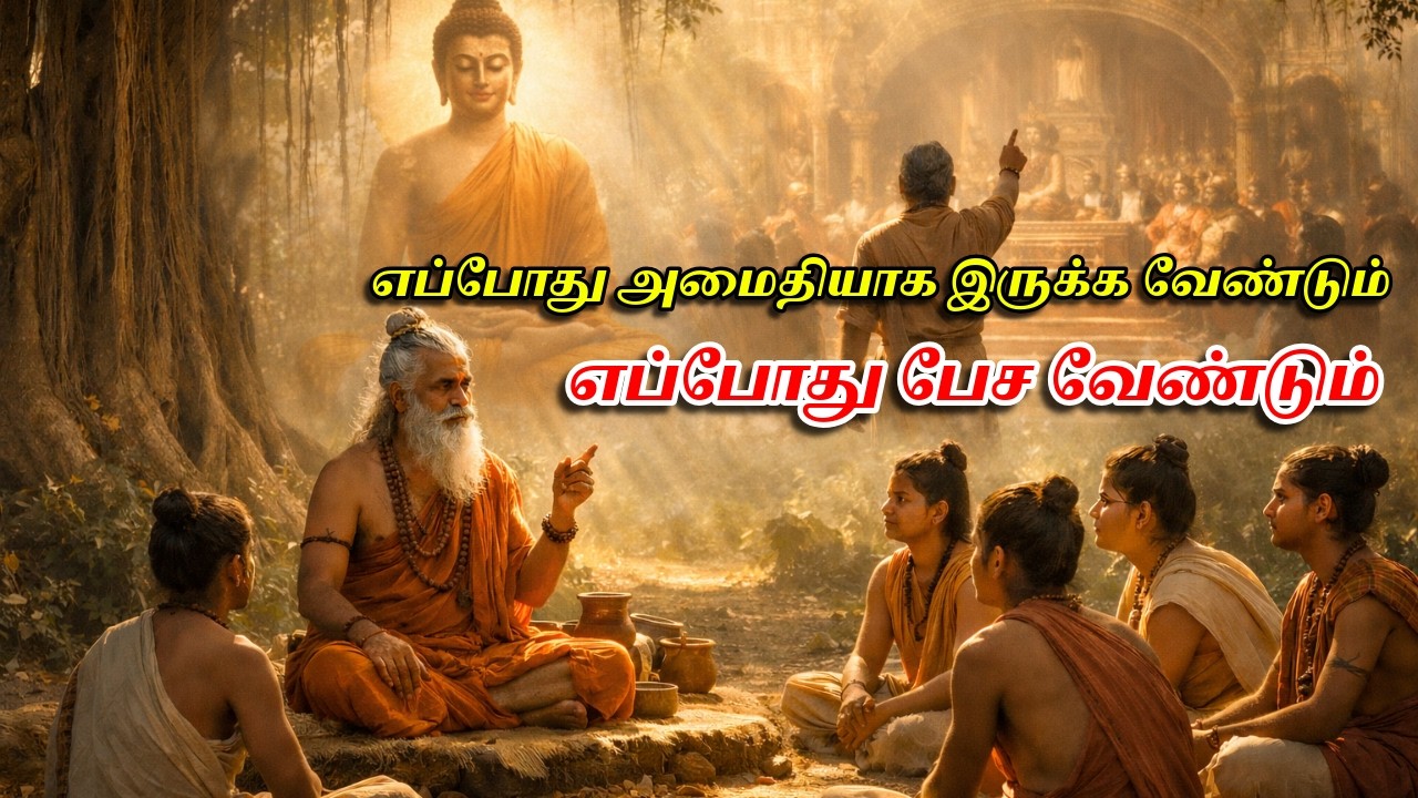 “எப்போது பேச வேண்டும்? எப்போது அமைதியாக இருக்க வேண்டும்? – புத்தரின் ஆழமான போதனை”
