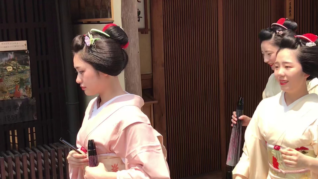 【八朔】2019 宮川町の舞妓（Maiko）さんたち Gion in Kyoto