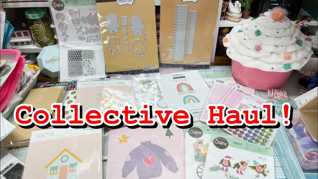 Collective Haul: Hobby Lobby, Ebay, Concord and 9th, Stamp Market and My Creative Time