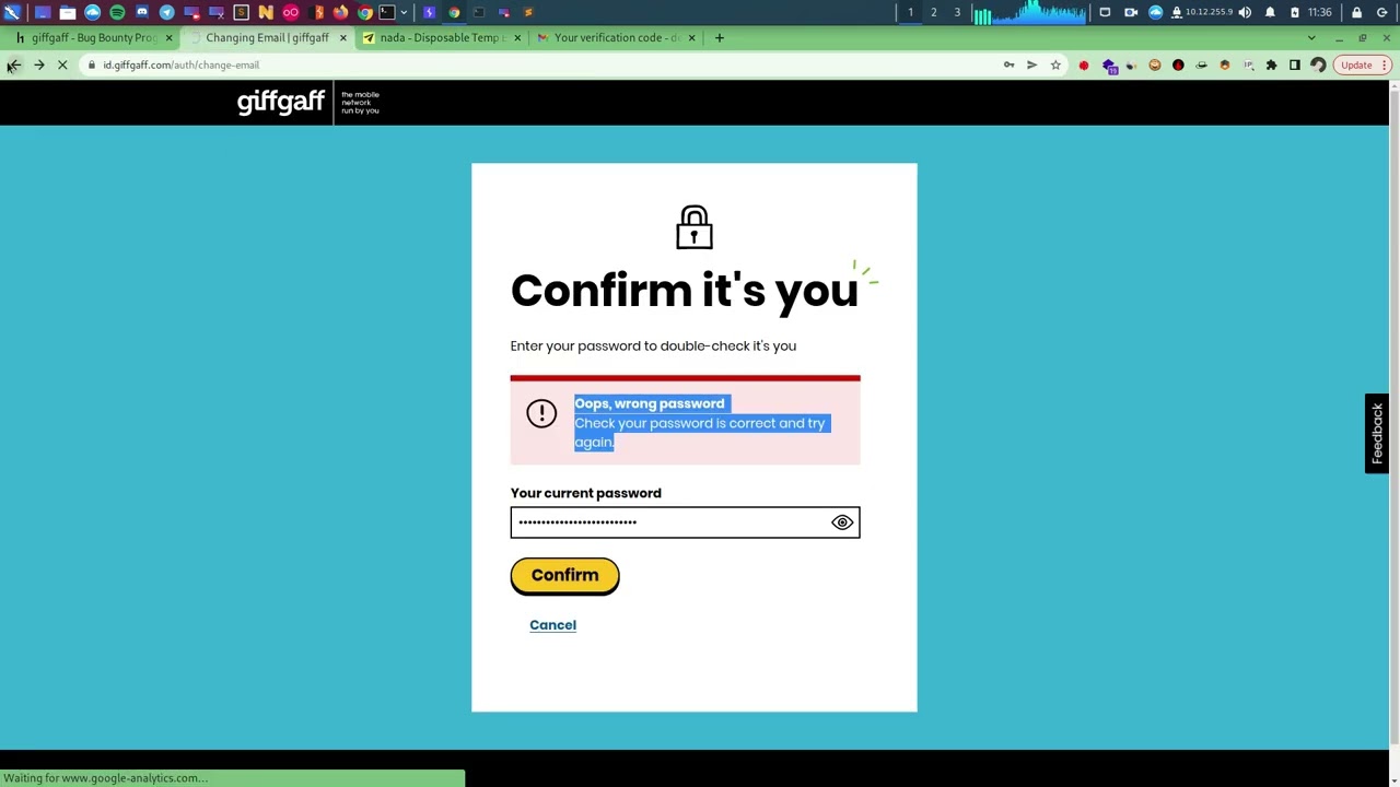 Bypass Password Confirmation for updating email address | bug bounty by mouhssine kassih