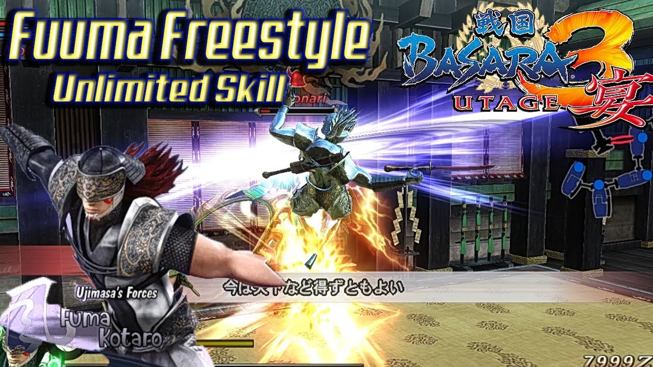 Kotarou Fuuma Freestyle Skill | Basara 3 Utage