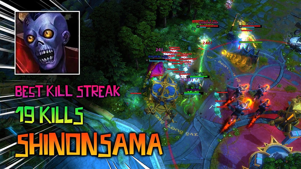 HoN Gravekeeper - SHINONSAMA - Best Kill Streak - CM