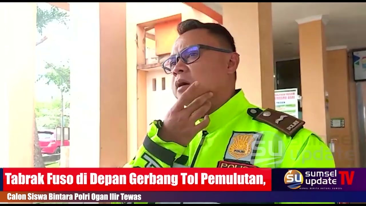 Tabrak Fuso di Depan Gerbang Tol Pemulutan, Calon Siswa Bintara Polri Ogan Ilir Tewas