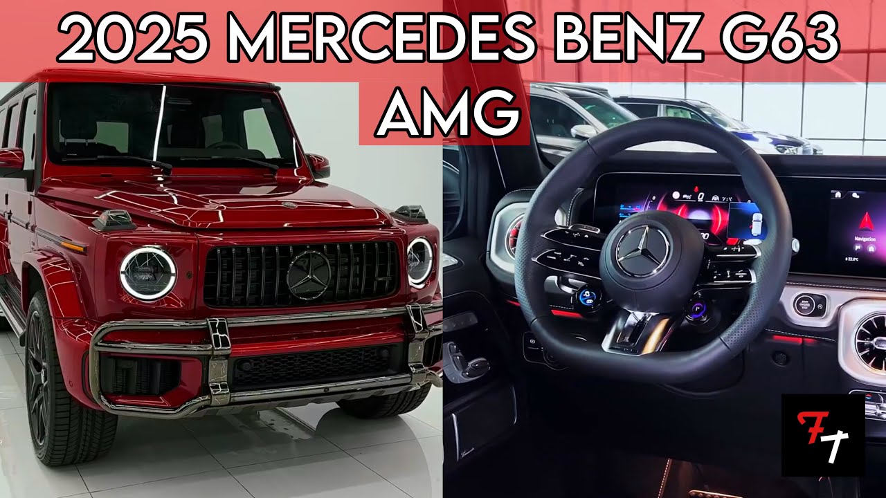 Обзор Mercedes Benz G63 AMG 2025 года. Экстерьер / Интерьер / Характеристики