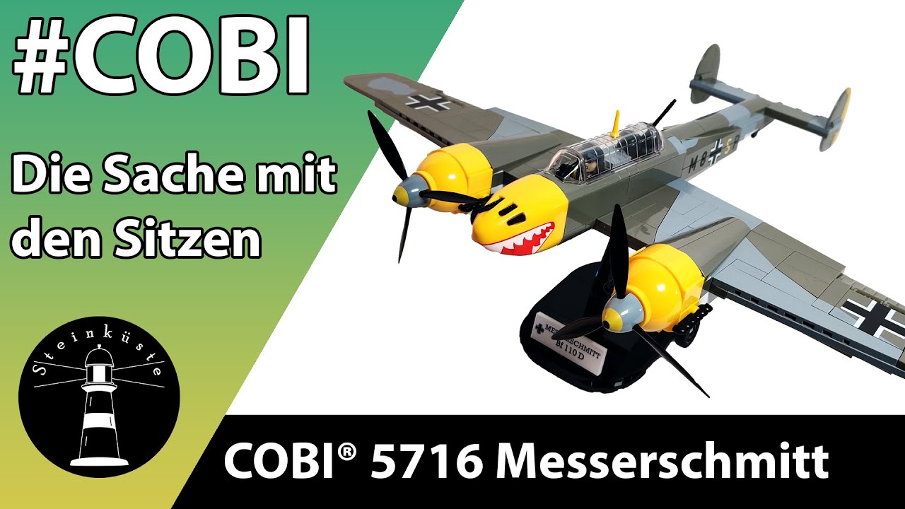 Der Fliesengott erhört mich nicht - COBI® 5716 - Messerschmitt BF 110 D - Historical Collection - EU