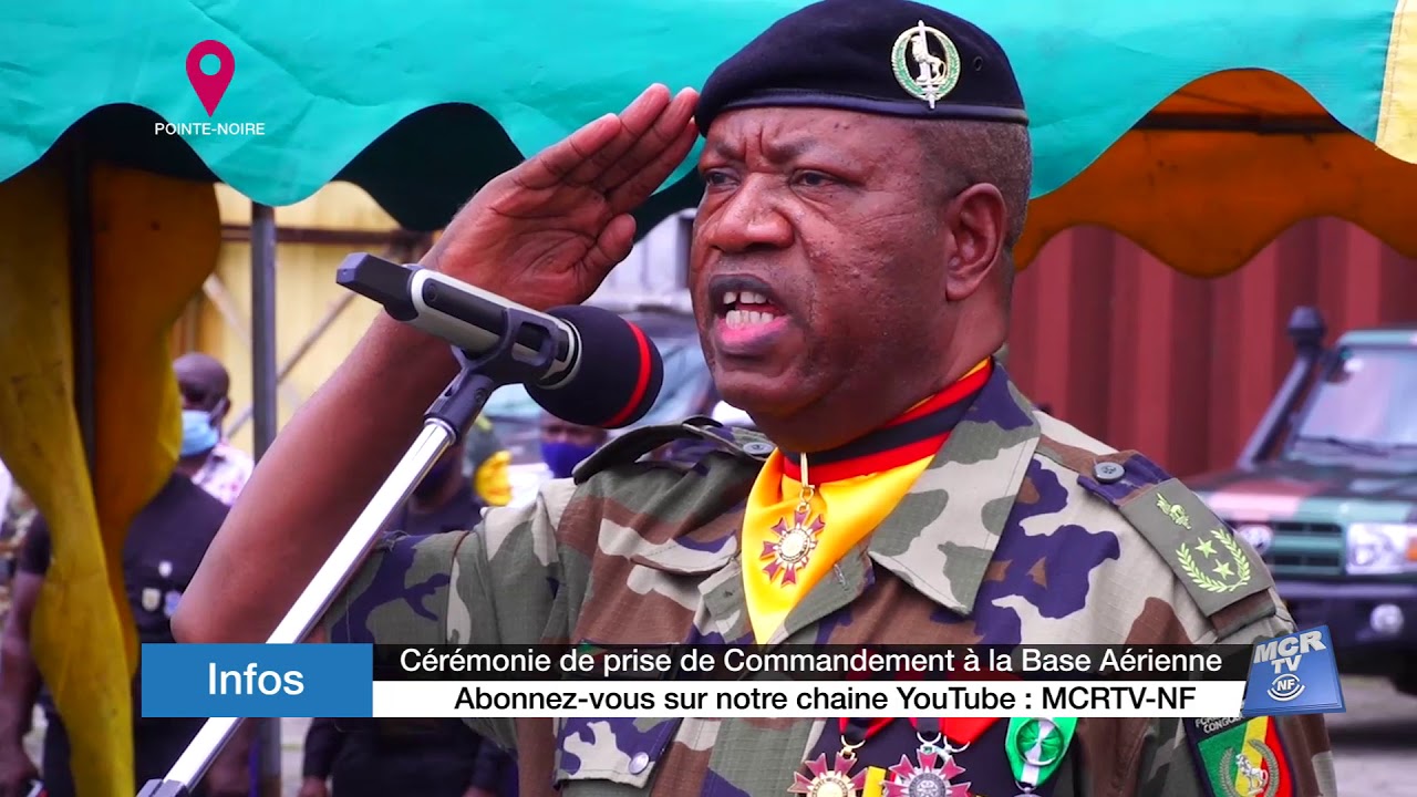 Cérémonie de prise de Commandement à la Base Aérienne