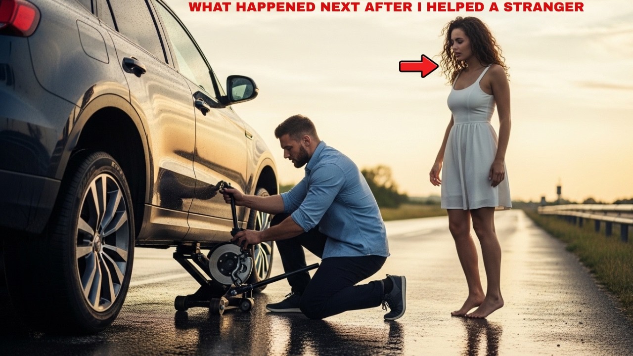 Single Dad Missed His Interview to Help a Woman with a Flat Tire—Then This Happened