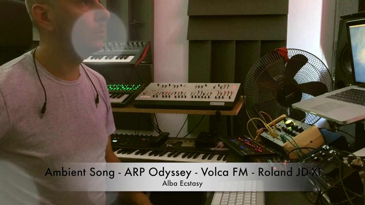 Ambient Song - ARP Odyssey - Volca FM