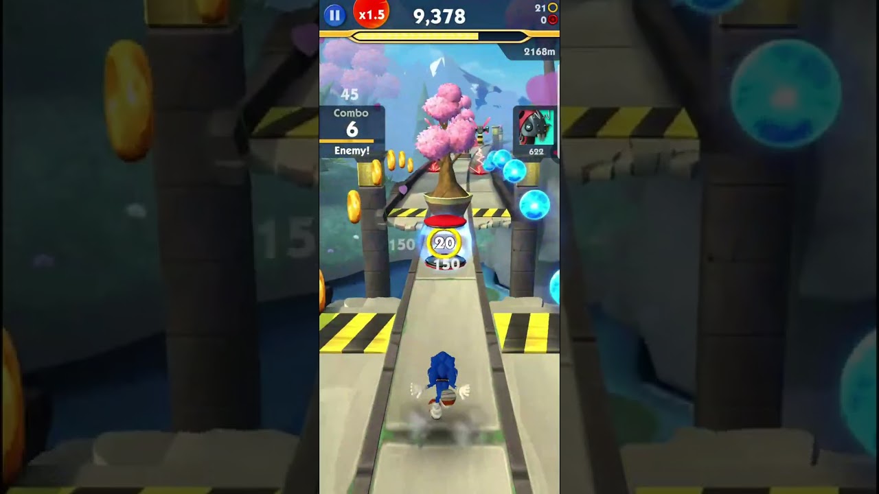Sonic was locked in (Sonic Boom).