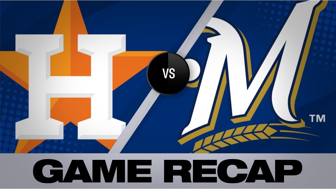 Springer's 10th inning HR downs Brewers, 3-2 | Astros-Brewers Game Highlights 9/2/19