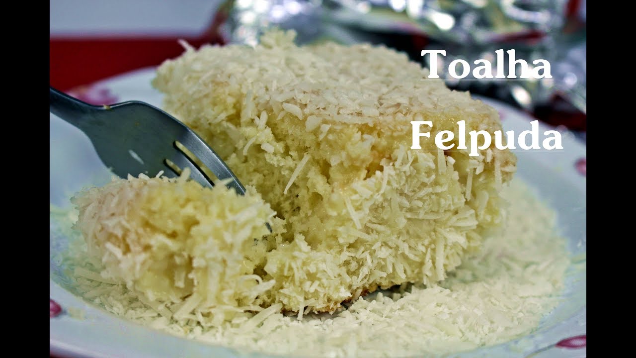Bolo Toalha Felpuda  -  Faça e venda