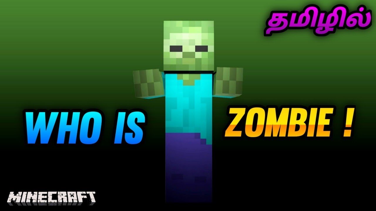 Who Is Zombie In Minecraft Tamil | Story Of Zombie In Minecraft | Tamil | George Gaming |